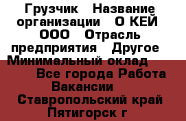 Грузчик › Название организации ­ О’КЕЙ, ООО › Отрасль предприятия ­ Другое › Минимальный оклад ­ 25 533 - Все города Работа » Вакансии   . Ставропольский край,Пятигорск г.